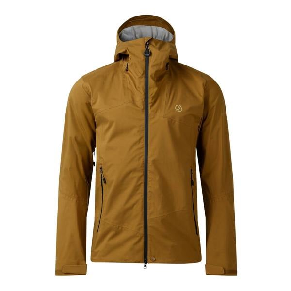 Dare 2B Mens Apex 3 Layer Jacket - Dark Cumin Yellow
