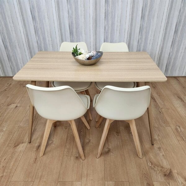 Kosy Koala Dining Table Set with 4 Chairs Dining Room, and Kitchen table set of 4