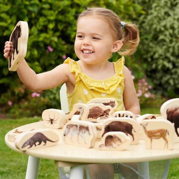tickit Wooden Forest Animal Blocks