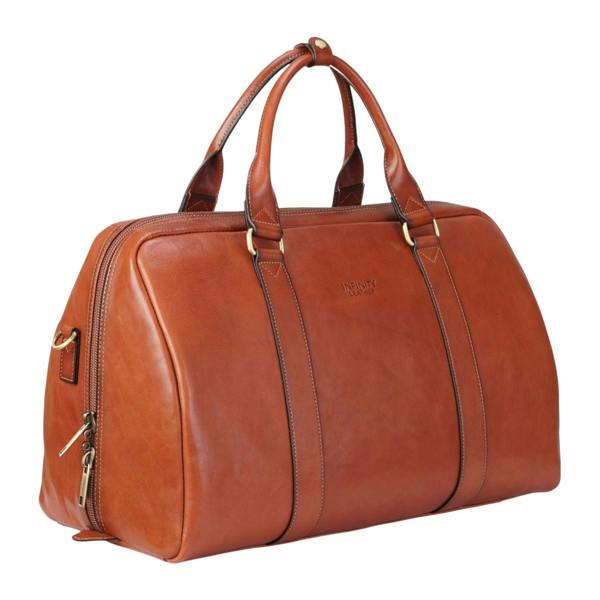 Infinity Leather Vintage Genuine Leather Holdall Duffle Gym Travel Bag - Atlas