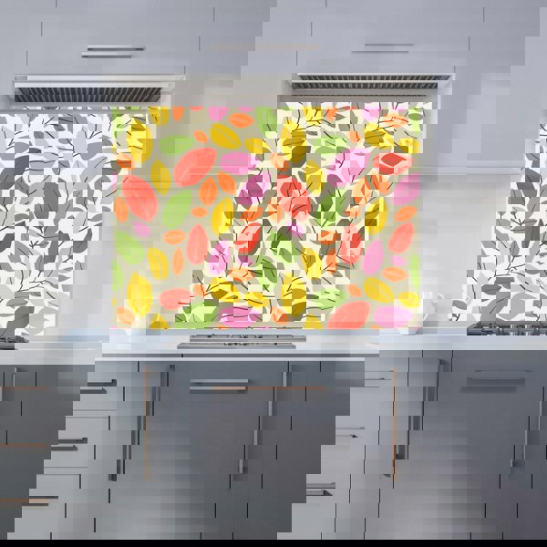 Warren Reed - Designer Autumn Leaves Kitchen Splashback