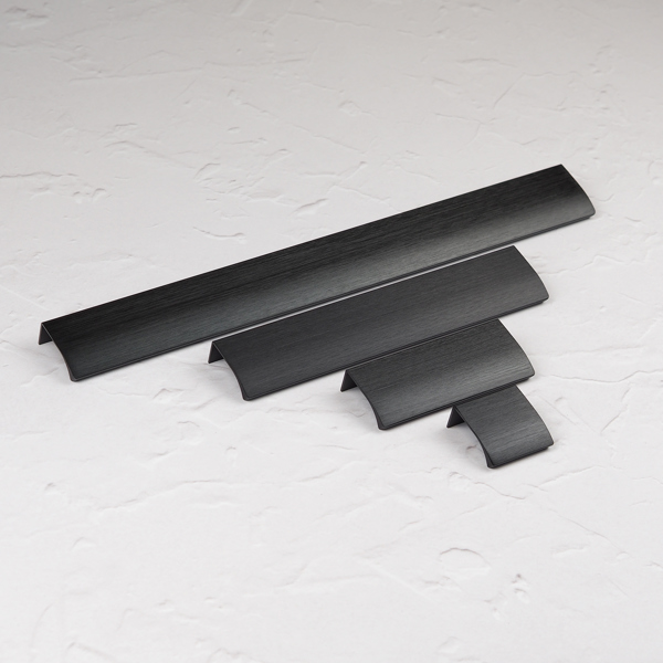 Handle & Home Matt Black Profile Edge Pulls
