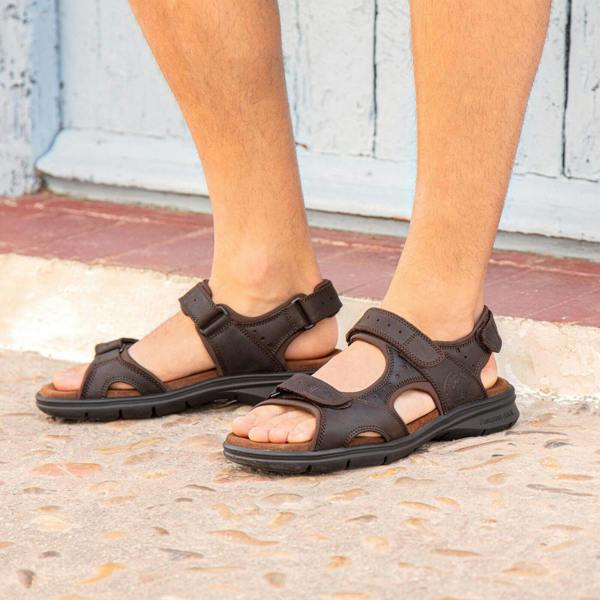 Panama Jack Men�s Salton Basics C1 Leather Sandals
