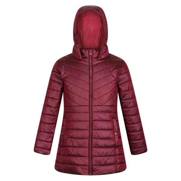 Regatta Childrens/Kids Babette Insulated Padded Jacket - Dark Pimento