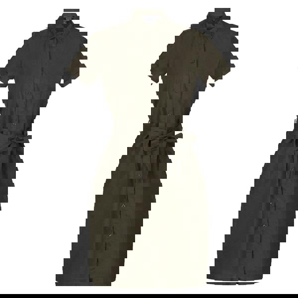 Regatta Womens Quinta Linen Shirt Dress - Grape Leaf