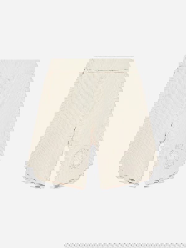 Emporio Armani Boys Logo Shorts in Beige