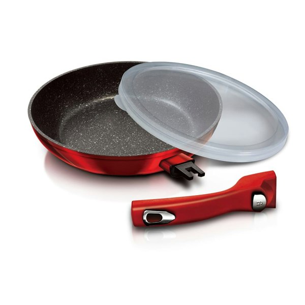 Berlinger Haus Frying Pan with Removable Handle Berlinger Haus BH-1946 Burgundy Line