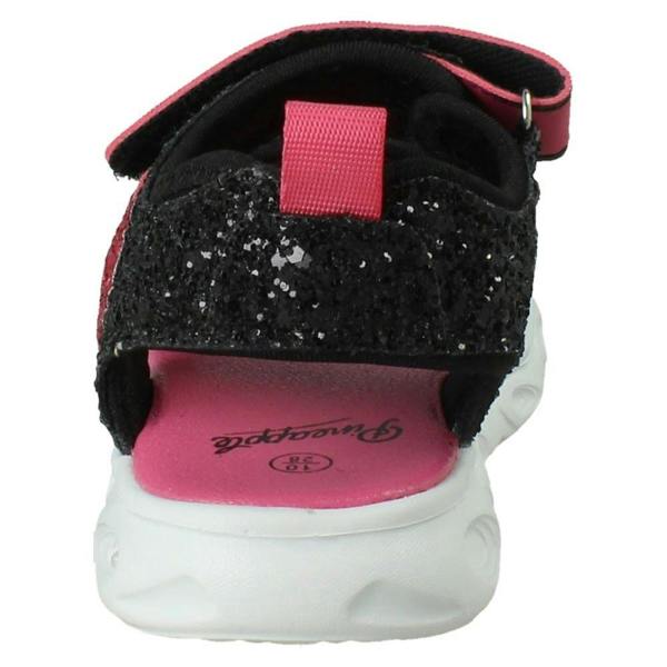 Pineapple Girls Pineapple Dual Strap Light Up Sandals H0385