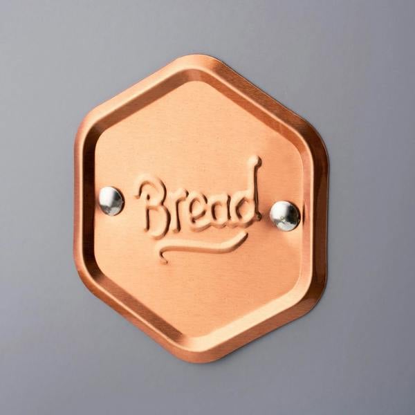 Cooks Professional Bread Bin | Grey / Copper