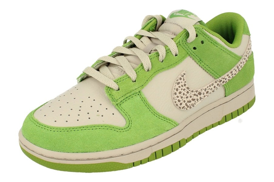 Nike Dunk Low As Mens Trainers Dr0156  300 - Chlorphyl Light Irom Ore 300 - Photo 0