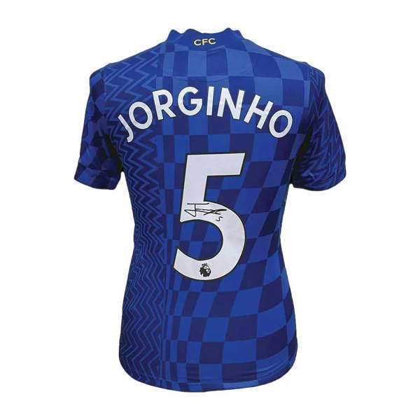 Unbranded Jorginho signed Chelsea 2021/22 shirt — Unframed