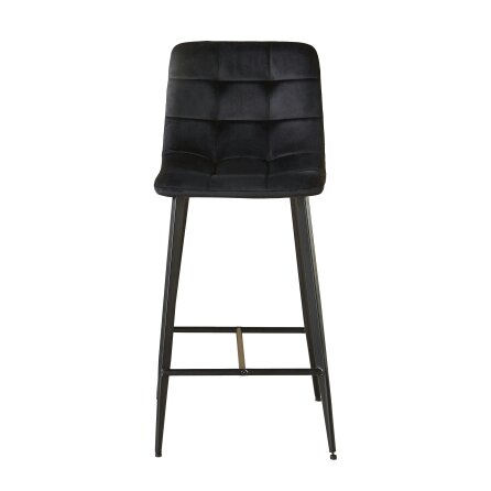 Outdoor Living Erica Plush Velvet Comfort Bar Stools - Set of 4