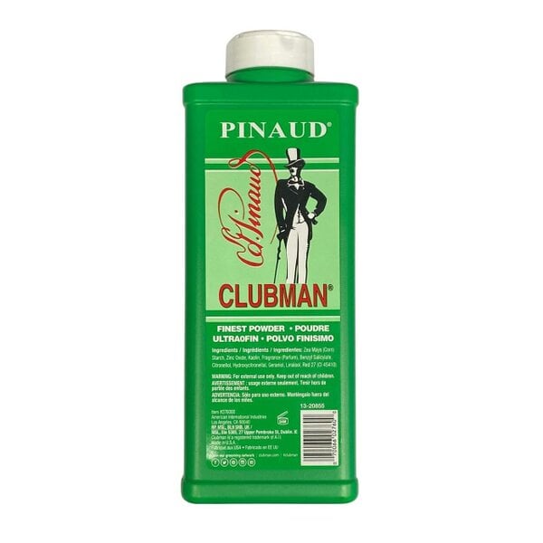 Clubman Pinaud Finest Powder Talc + Whiskey Woods Finest Powder Talc 255g