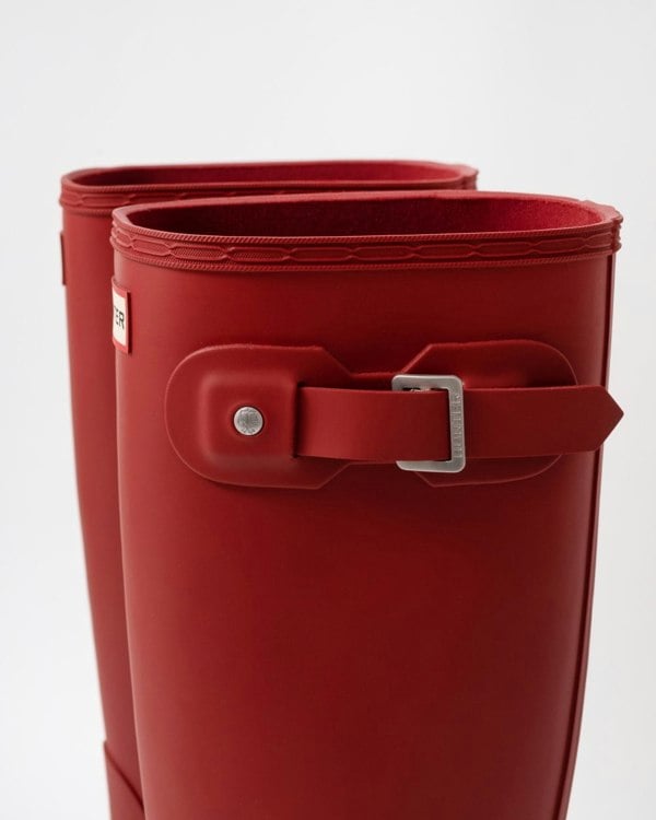 Hunter Original Tall Womens Wellies - Military Red