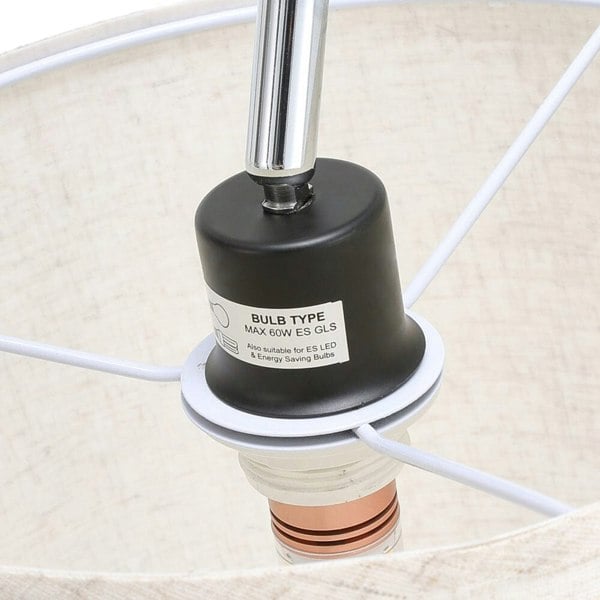 Arc Floor Lamp with Adjustable Shade Living and Home