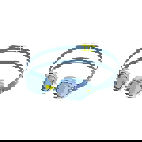 Speedo Fastskin Speedsocket 2 mirror goggles with clear lenses, double head strap, reduce brightness