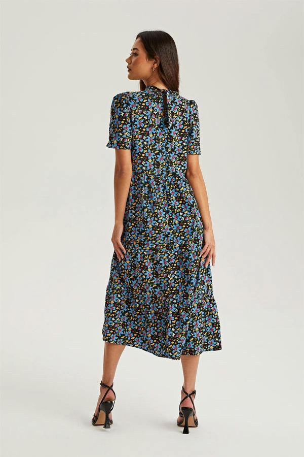 Urban Bliss Tie Back Smock Dress