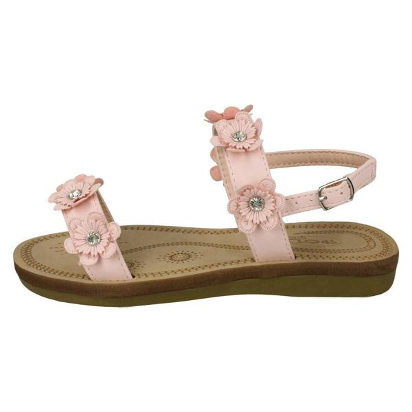 Spot On Girls Spot On Slingback Flowery Sandals