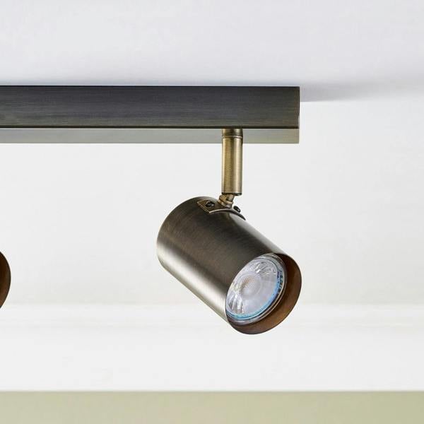 Pagazzi Lighting Hereford Matte Pewter 5-Spot Bar