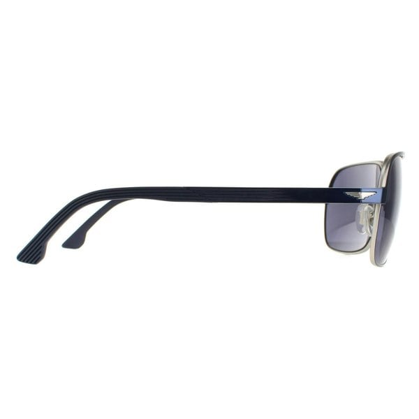 Police Sunglasses SPLC36 Tailwind Evo 2 502B Matte Palladium W Blue Parts Blue Mirror