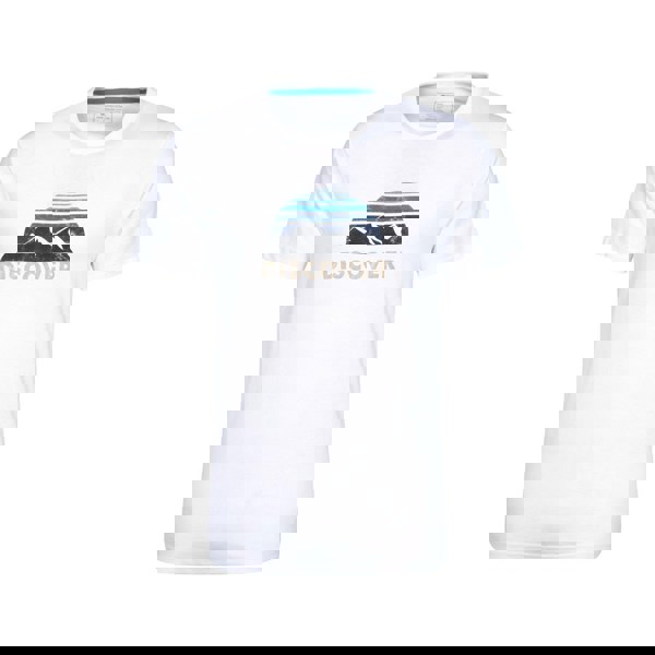 Mountain Warehouse Mens Discover Organic Cotton T-Shirt - White