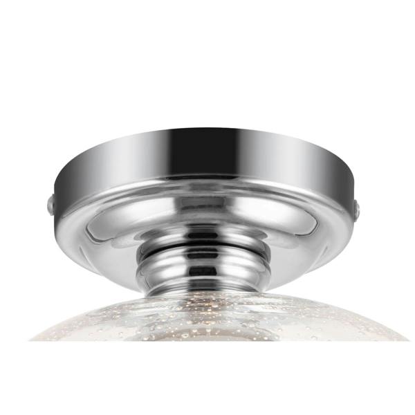 COSYLYTE Oakdale Bathroom Bubble Glass Ceiling Light