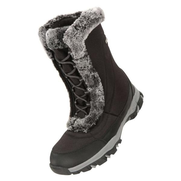 Mountain Warehouse Womens/Ladies Ohio Snow Boots - Black - 