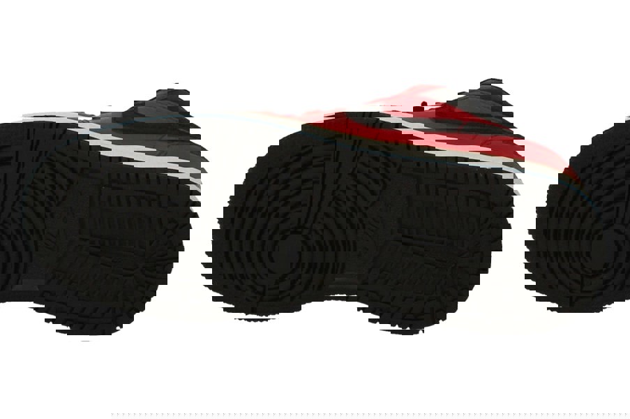 Nike Air Jordan 1 Low GS Trainers 553560 553560 - Gym Red Black White 605 - Photo 4