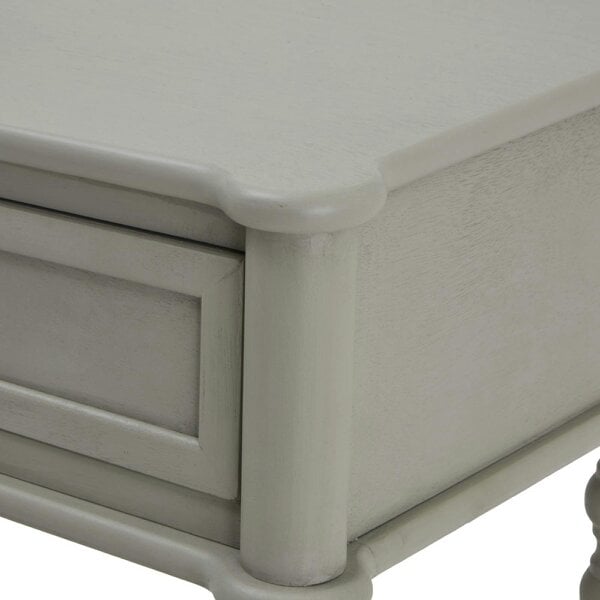 Wyld Haus Thuy Grey Wood Two Drawer Console Table