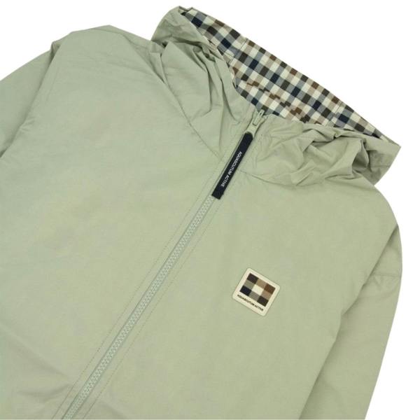 Aquascutum Active RLG BADGE REVERSIBLE SAILOR AA_B006_JK017 34 Salvia (Light Green) Jacket Mens XXXL