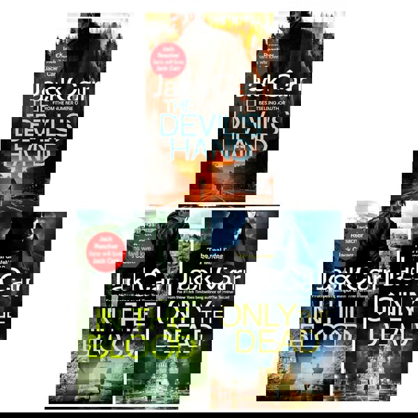 Jack Carr James Reece Series 3 books Collection Set (The Devil's Hand, In The Blood and Only the Dead)