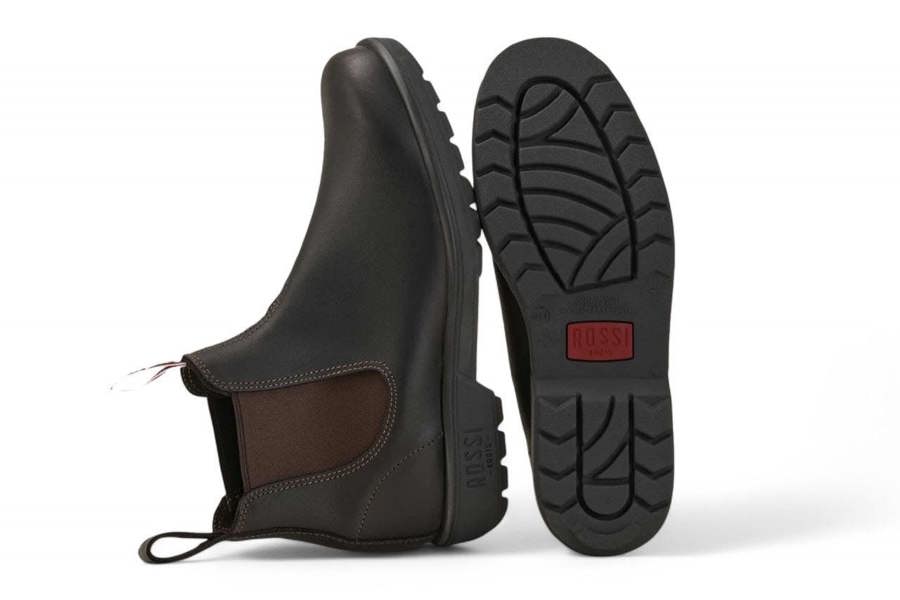 Rossi Boots Rossi 303 Endura Brown Leather Chelsea Boots