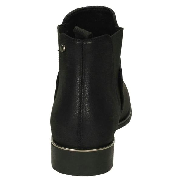 Down to Earth Ladies Down To Earth Low Heel Ankle Boots F50957