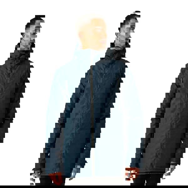 Regatta Mens Larrick II Waterproof Insulated Jacket - Navy/Fox - 