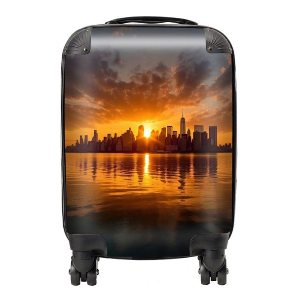 Warren Reed Sunrise In The City Suitcase