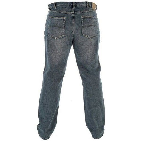 Duke Mens D555 Rockford Comfort Kingsize Jeans - Stone