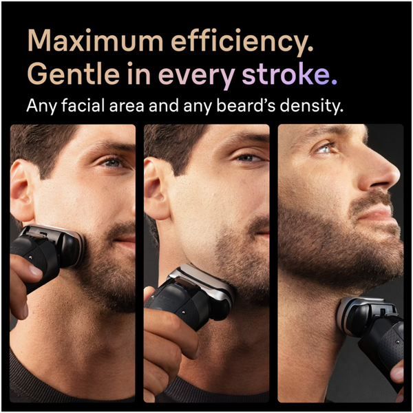 Braun Series 9 PRO+ 9670CC Electric Shaver, Pro SensoAdapt, SmartCare Center - Black