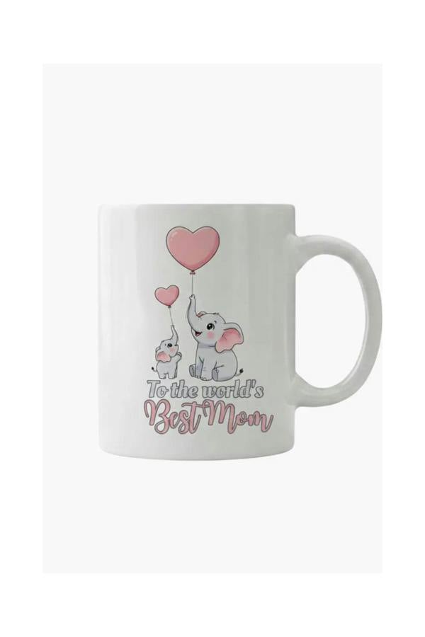 Dyzi Elephant Mum 11oz Ceramic Mother's Day Mug