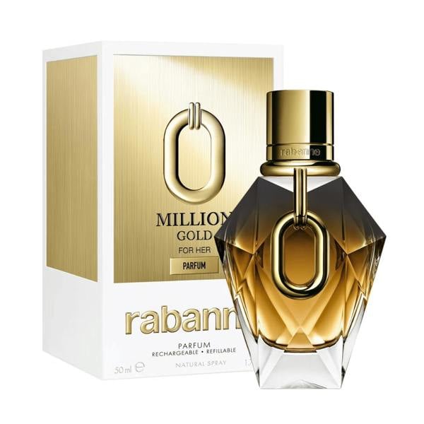 Paco Rabanne Women's Perfume Paco Rabanne Million Gold For Her Parfum Women's Perfume Spray (50ml)