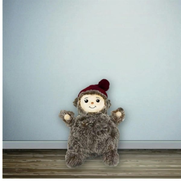 Boost Adorable Plush Larry the Lavea Teddy Bear with Stylish Red Hat Soft & Cuddly Toy
