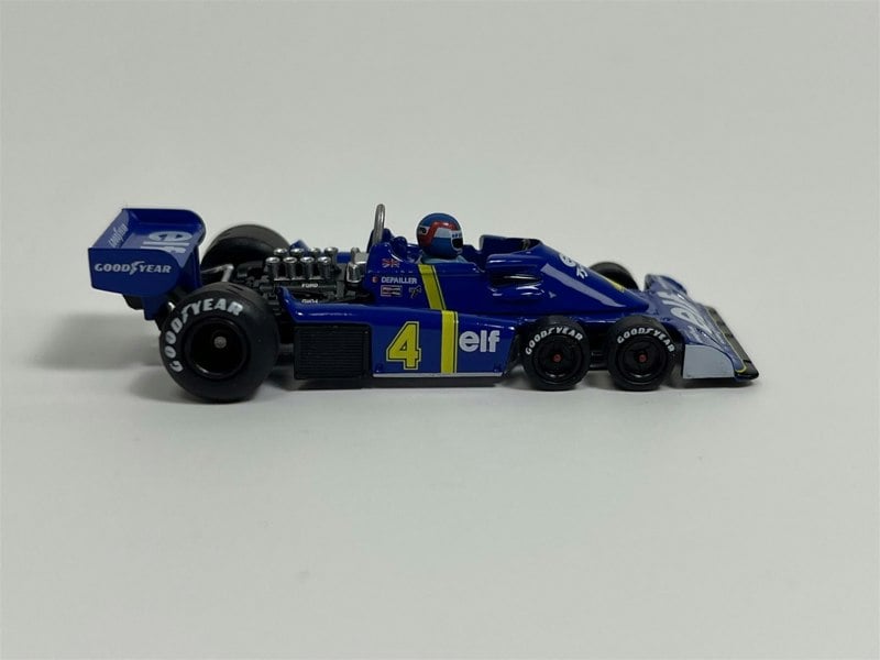 Mini GT Patrick Depailler Tyrrell P34 #4 1976 Swedish GP 2nd Place 1:64 Scale MGT00584L
