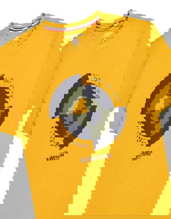 Lambretta Mens Classic Retro Target Quadrant Mod Ska T-Shirt