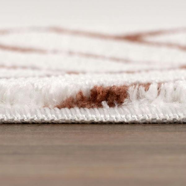 Loft Chevron Terra Rug Textured Pile