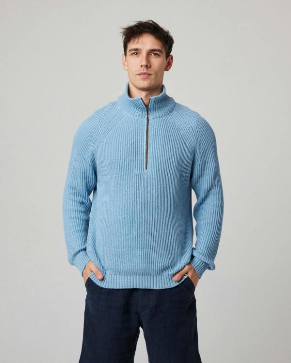 Peregrine  Felix Quarter Zip Jumper