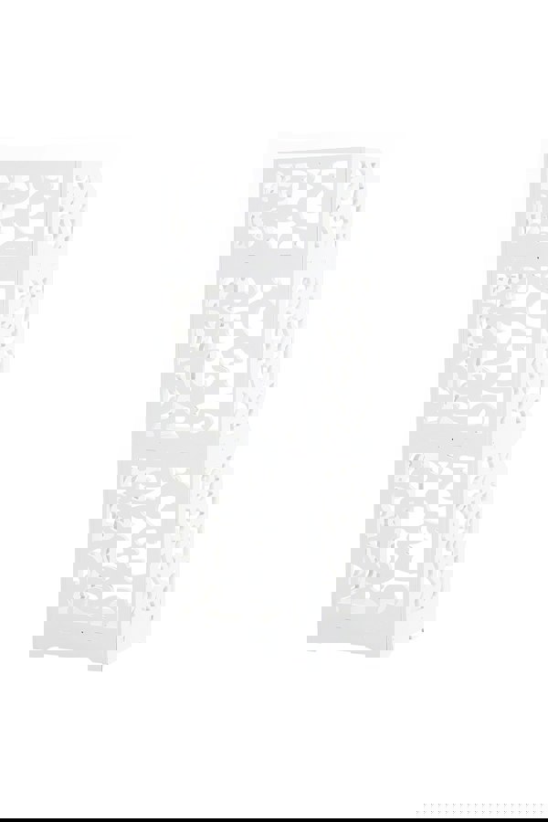 Living and Home White 3 Tier Corner Shelf Unit Freestanding Small Corner Shelves