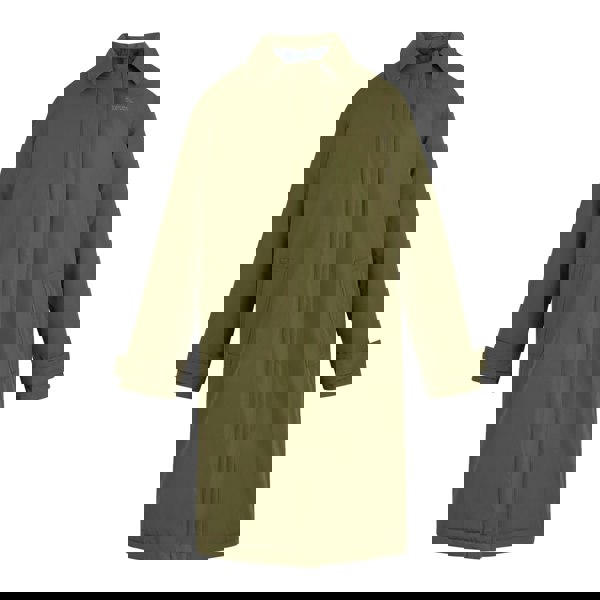 Regatta Womens Orla Kiely Mac Waterproof Jacket - Military Green/Blue