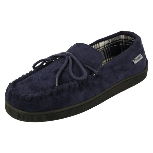 Rosebank Mens Rosebank Moccasin Slippers Ken-Mocc