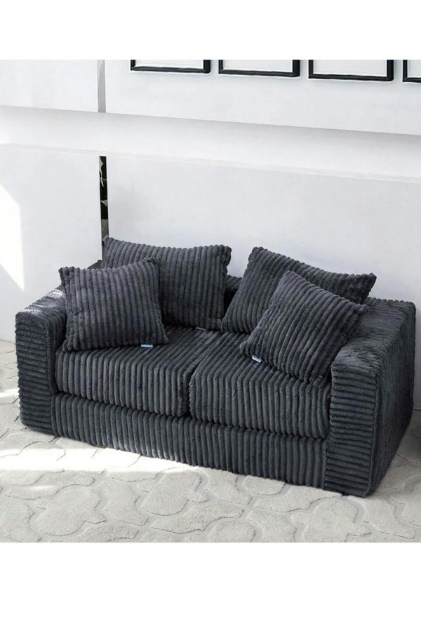 Groundlevel Camden 2 Seater Velvet Sofa
