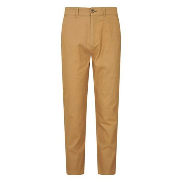 Mountain Warehouse Mens Woods Organic Cotton Chinos - Tan
