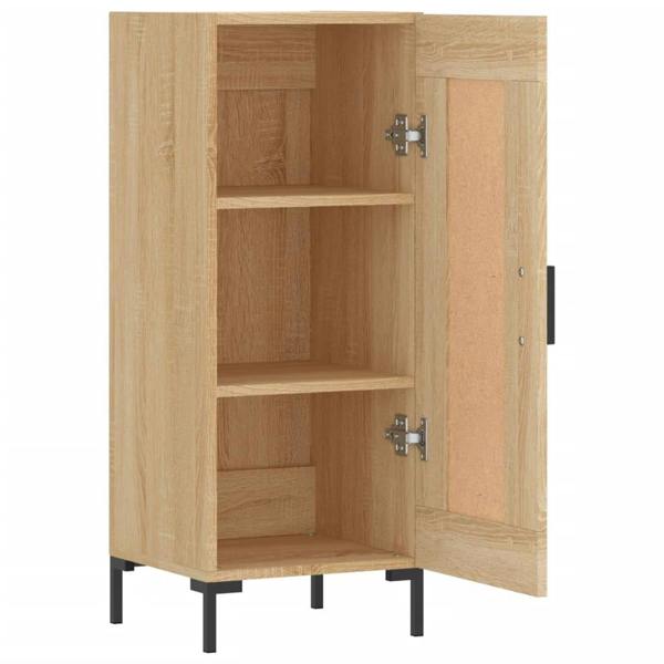 Berkfield Sideboard Sonoma Oak 34.5x34x90 cm Engineered Wood